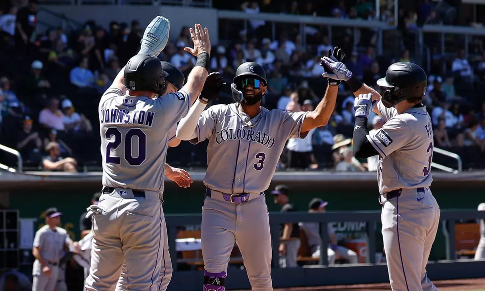 Rockies obliterate franchise record with 23 runs in romp over A’s