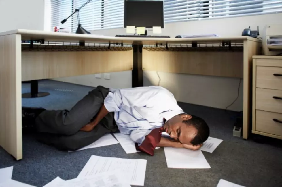 Survey Says: 3% of People Have Taken a Nap Under Their Desk