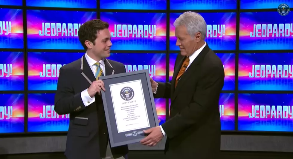 Alex Trebek is in the Guinness Book of World Records For Hosting “Jeopardy”