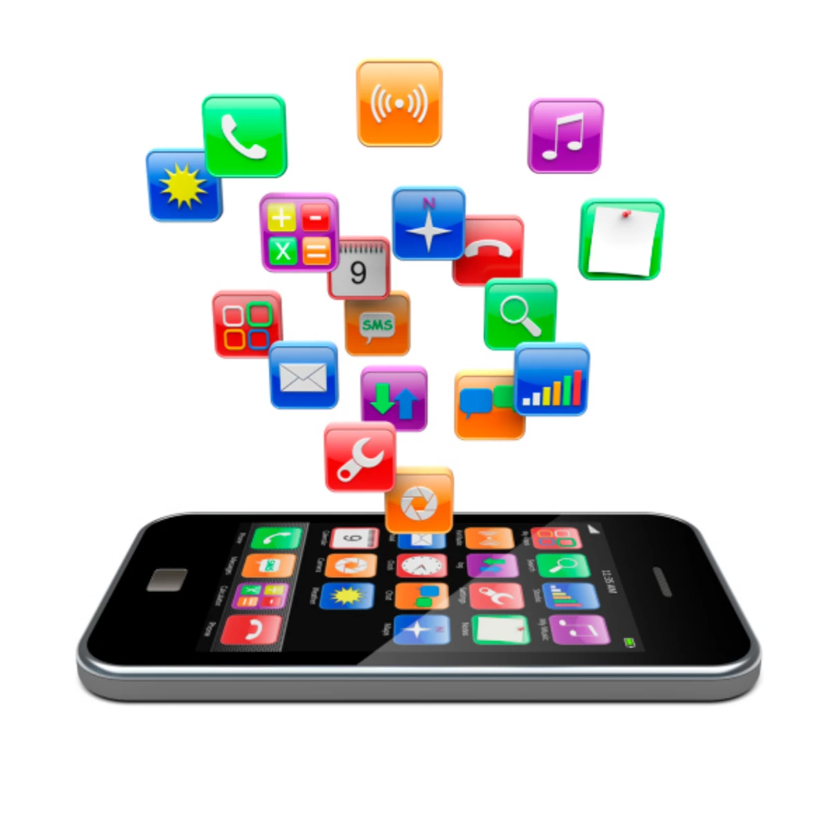 Покупки в app gallery. Мобильное приложение. Приложение для смартфона. Смартфон иконка. Разработка приложений для мобильных телефонов.