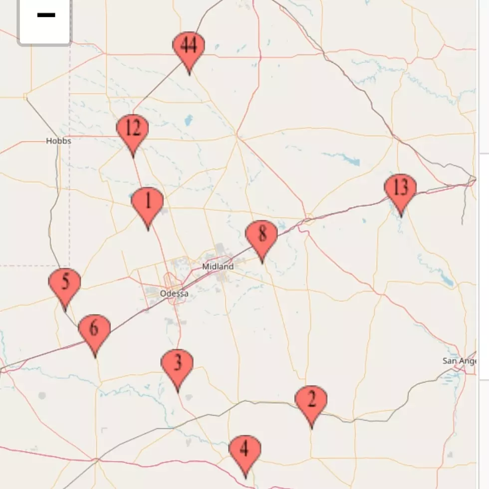 12 West Texas DPS Office Closures, 87 in Total.