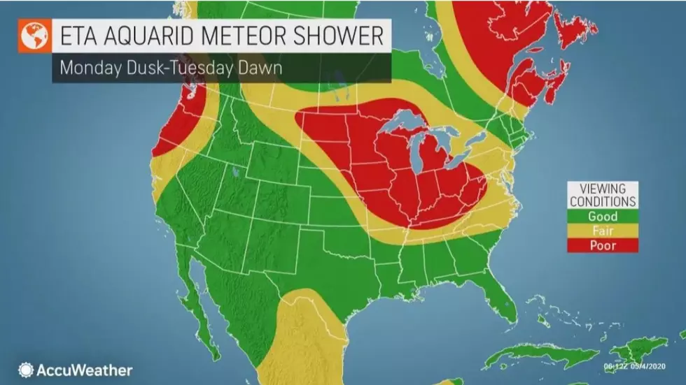 Annual Equarid Meteor Shower Tonight