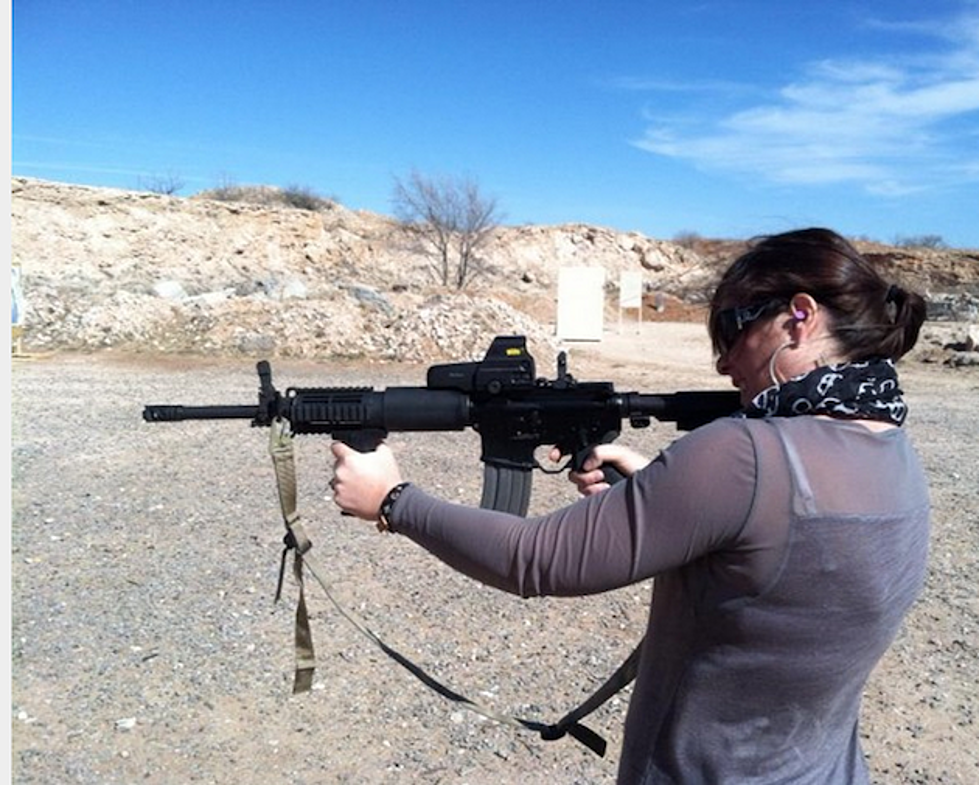 Roxi Learns About Firearms, Shoots Her First Handgun