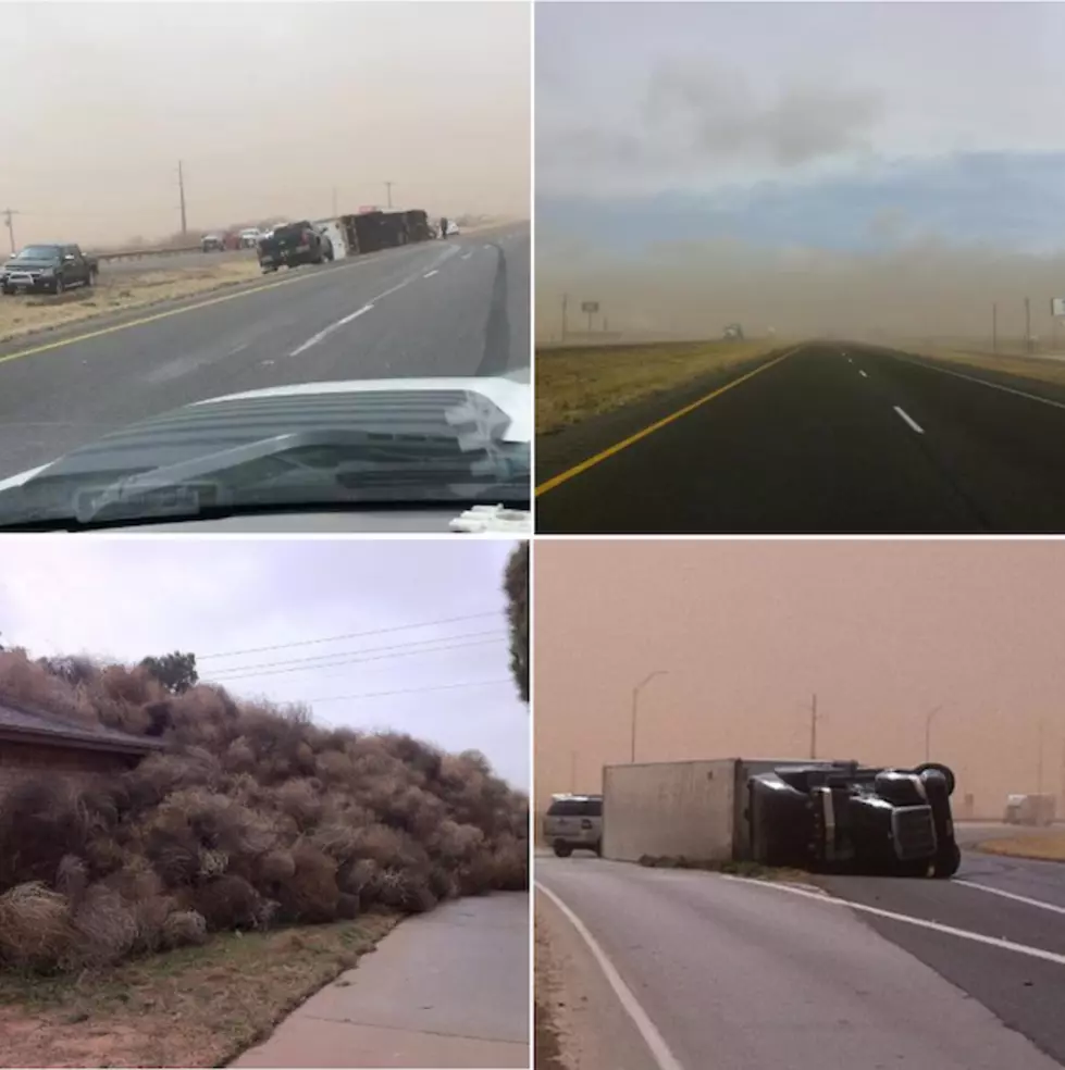 High Winds Causing Havoc In West Texas