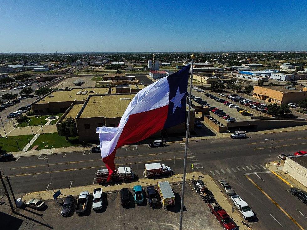 Downtown Odessa Business Raises Largest Texas Flag in the Area