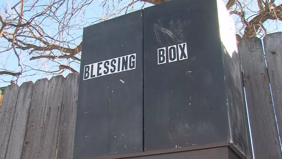 ‘Blessing Box’ Created by Big Spring Man Helps The Needy