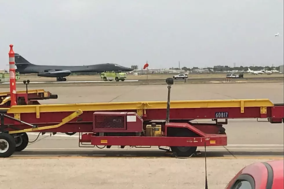 Military Jet Makes Emergency Landing at Midland Int’l Airport