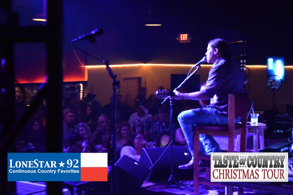 See Our Pictures From The Taste of Country Christmas Tour in Odessa with Dustin Lynch! (PHOTOS)