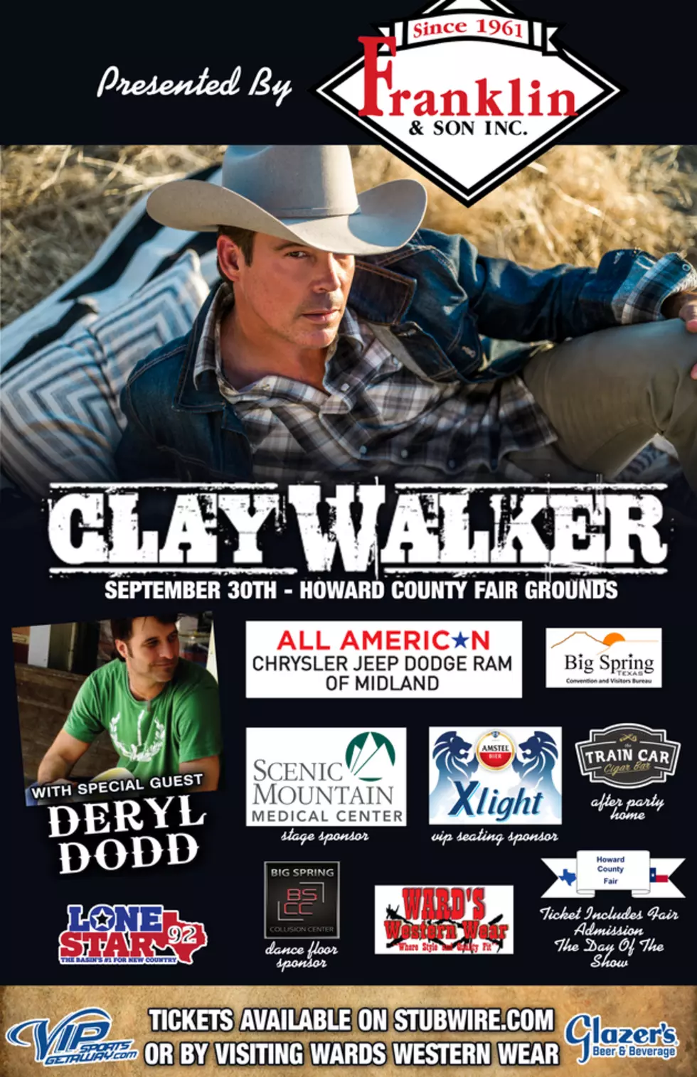 Get Your Clay Walker Tickets Here