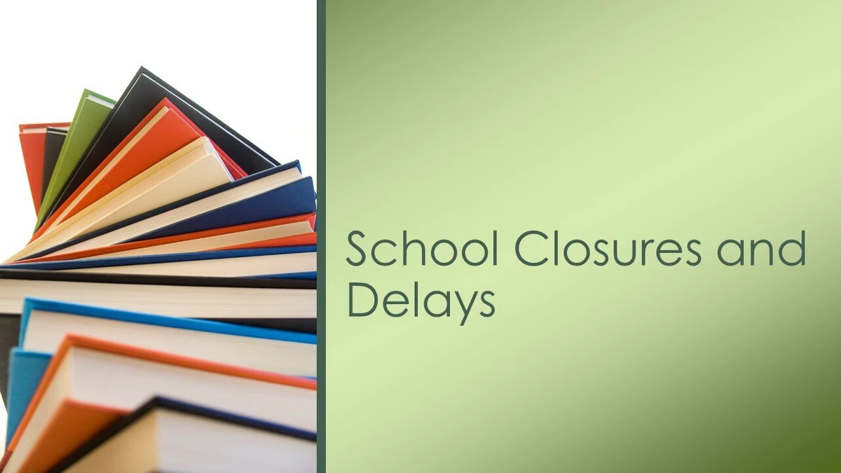 school closure and delays
