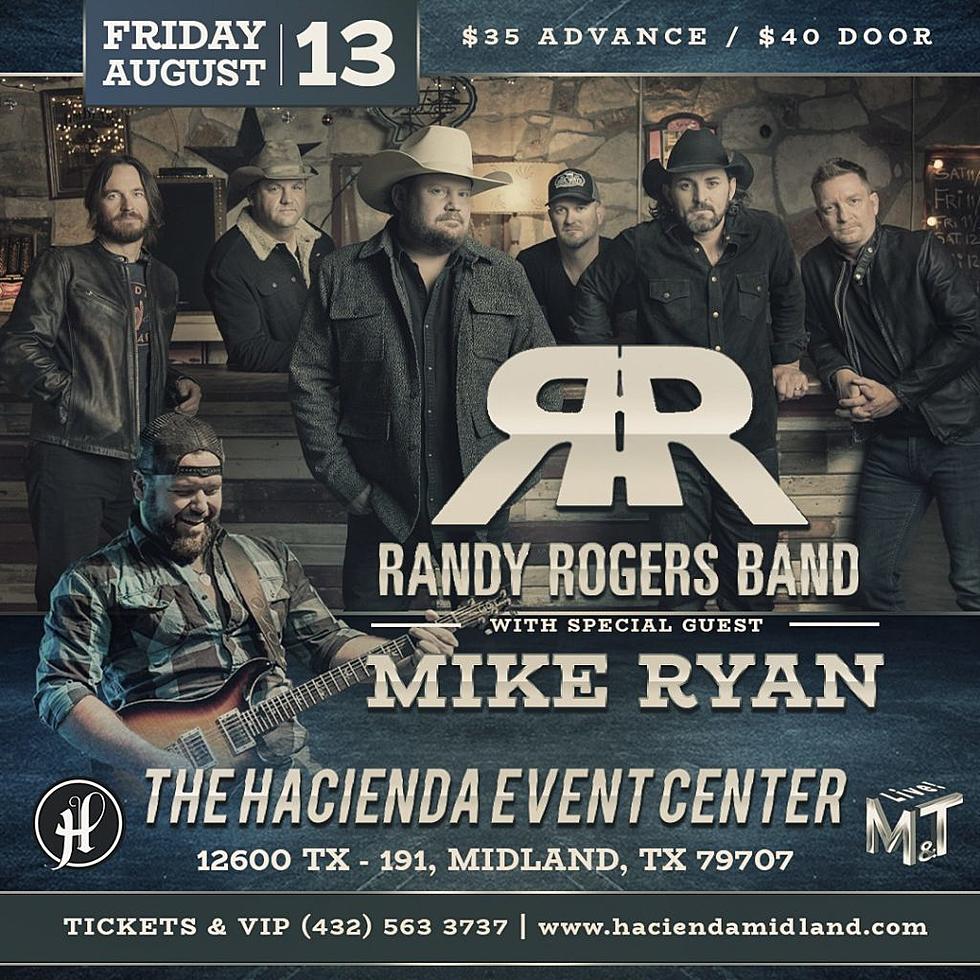 Don&#8217;t Miss The Randy Rogers Band Tomorrow Night At The Hacienda