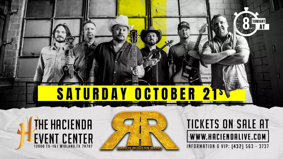 Randy Rogers Band Performs Live Tonight At The Hacienda