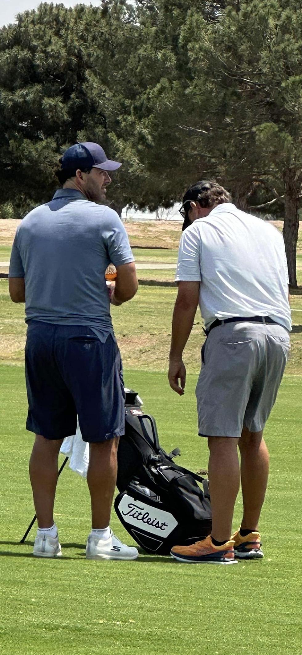 Why Was Tony Romo In Odessa Yesterday? Did You See Him?