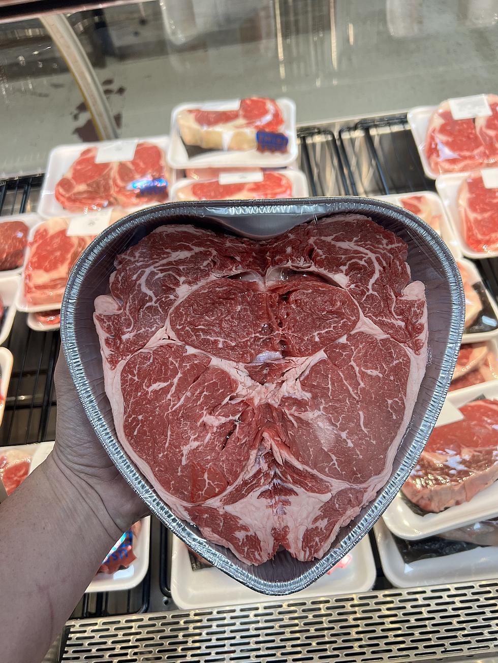 Nothing Says I Love You Like A Big Piece Of Meat For Valentine&#8217;s Day