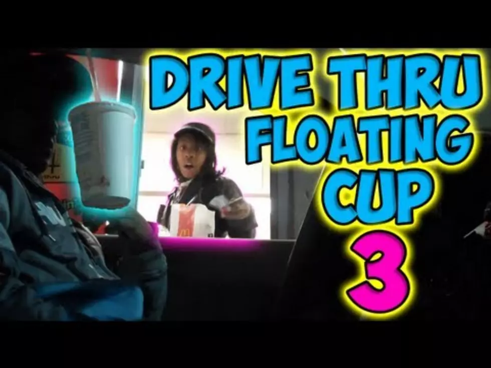 Drive Thru Floating Cup PRANK
