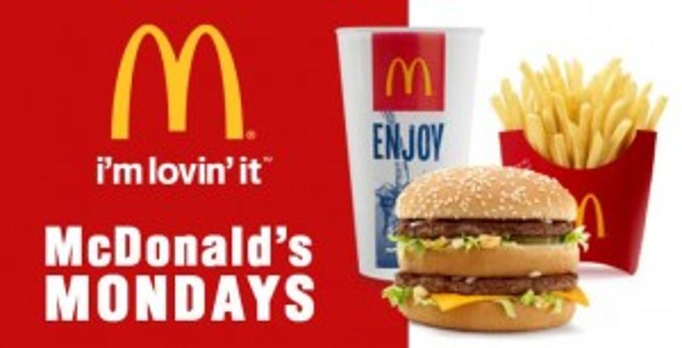 McDonald&#8217;s Mondays Is HERE!!