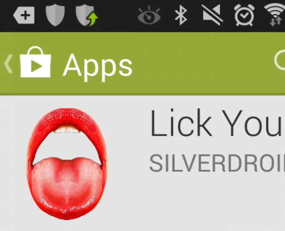New Ap Makes You Lick Your Phone [Audio]