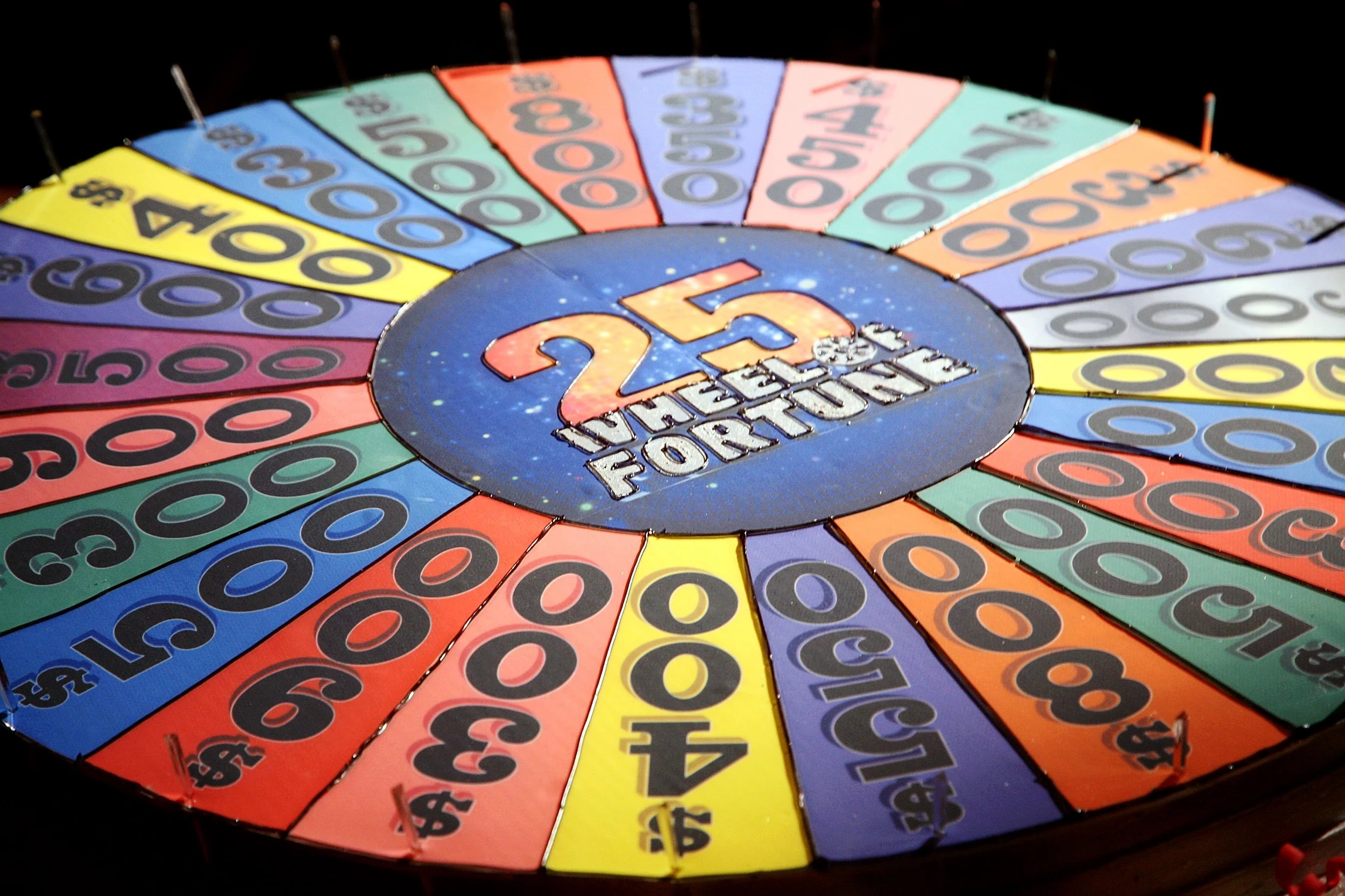 wheel of fortune game board empty