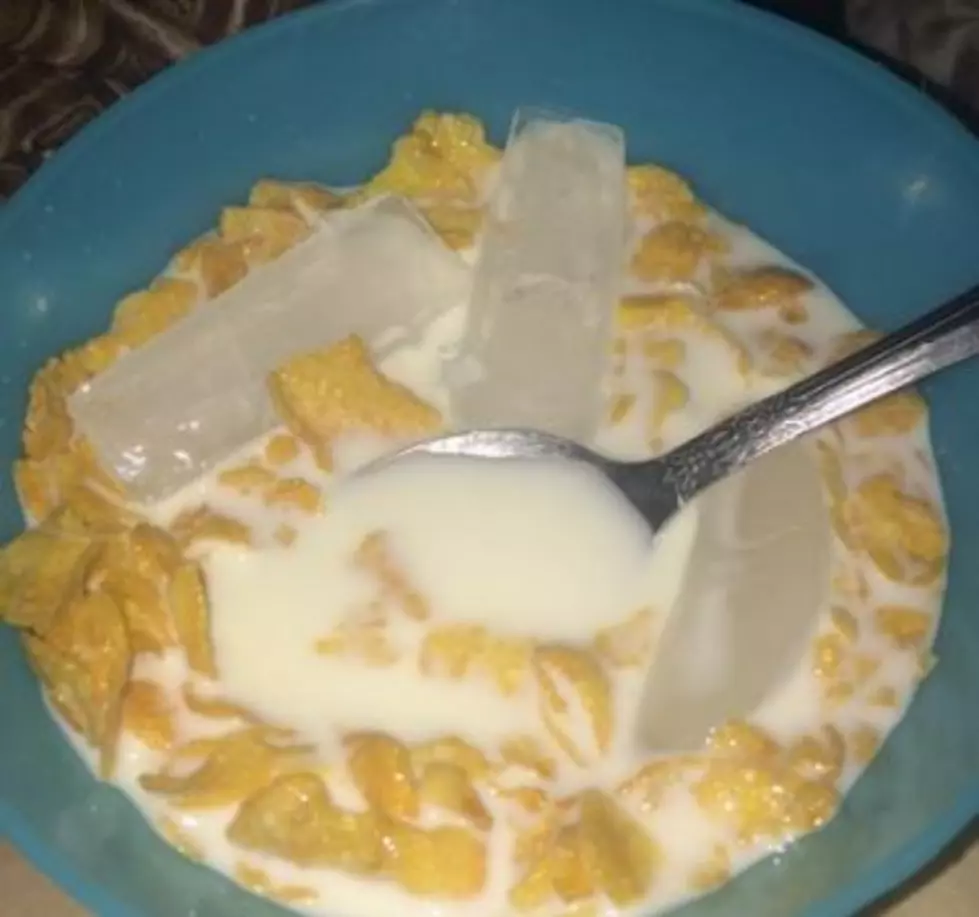 ice in cereal ?