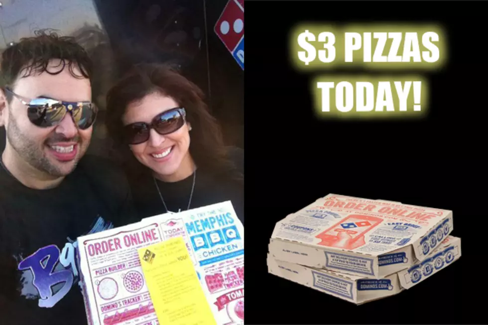 $3 Dominos Pizzas Today From 4p-6p To Help St. Jude