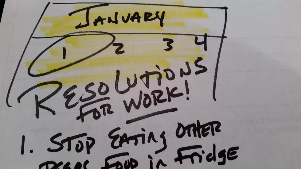 My WORK New Year&#8217;s Resolution For The New Year (AUDIO)