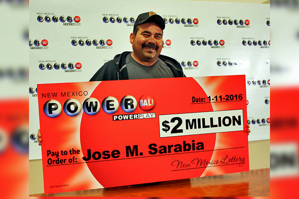 Fort Stockton Man Wins $2M in New Mexico Lottery (PHOTO)