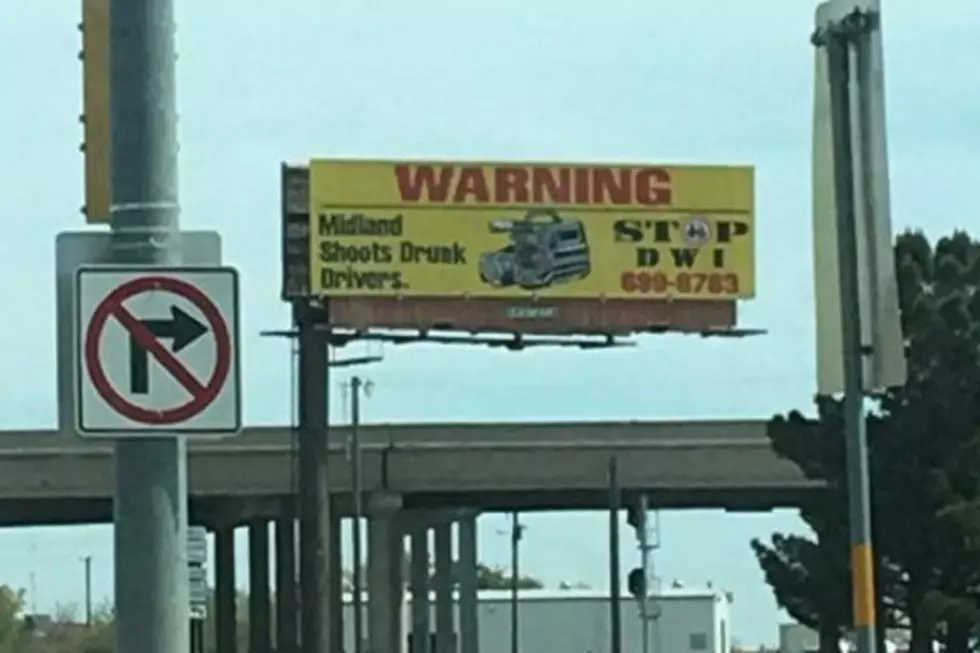 Midland DWI Sign Too Much?