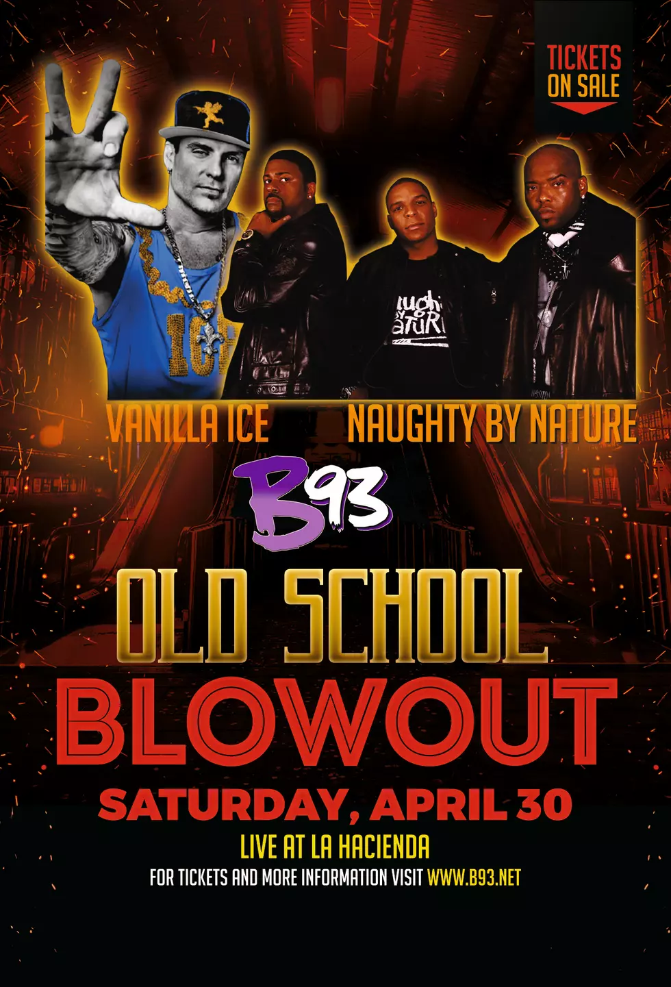 Get Your Tickets to the B93 Old School Blowout Bash