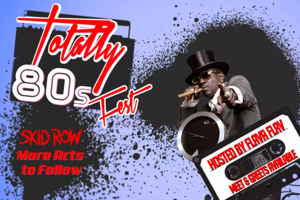 Flava Flav is Going to Host the Totally 80s Fest at the Midland Horseshoe on October 1