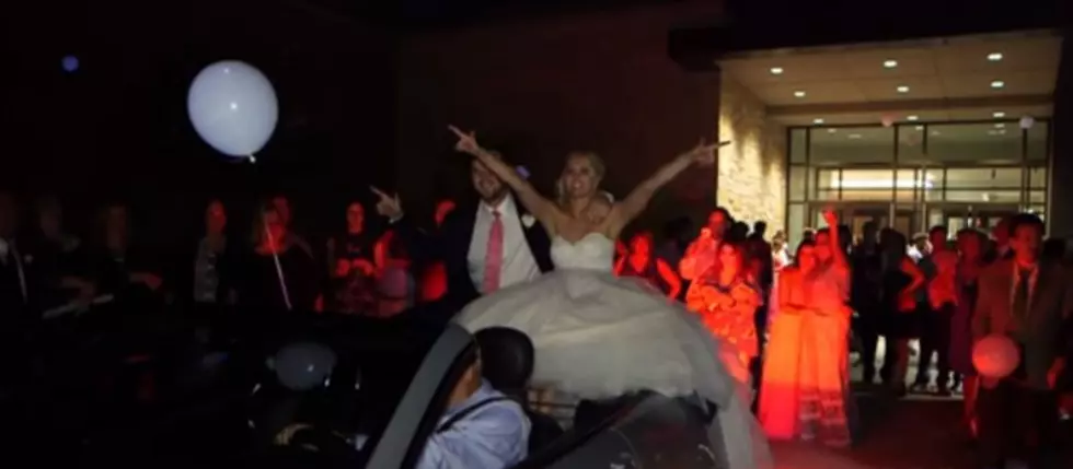 Wedding FAIL&#8230;Bride and Groom Fall Off Back of Convertible &#8211; Leo and Rebecca (Video)