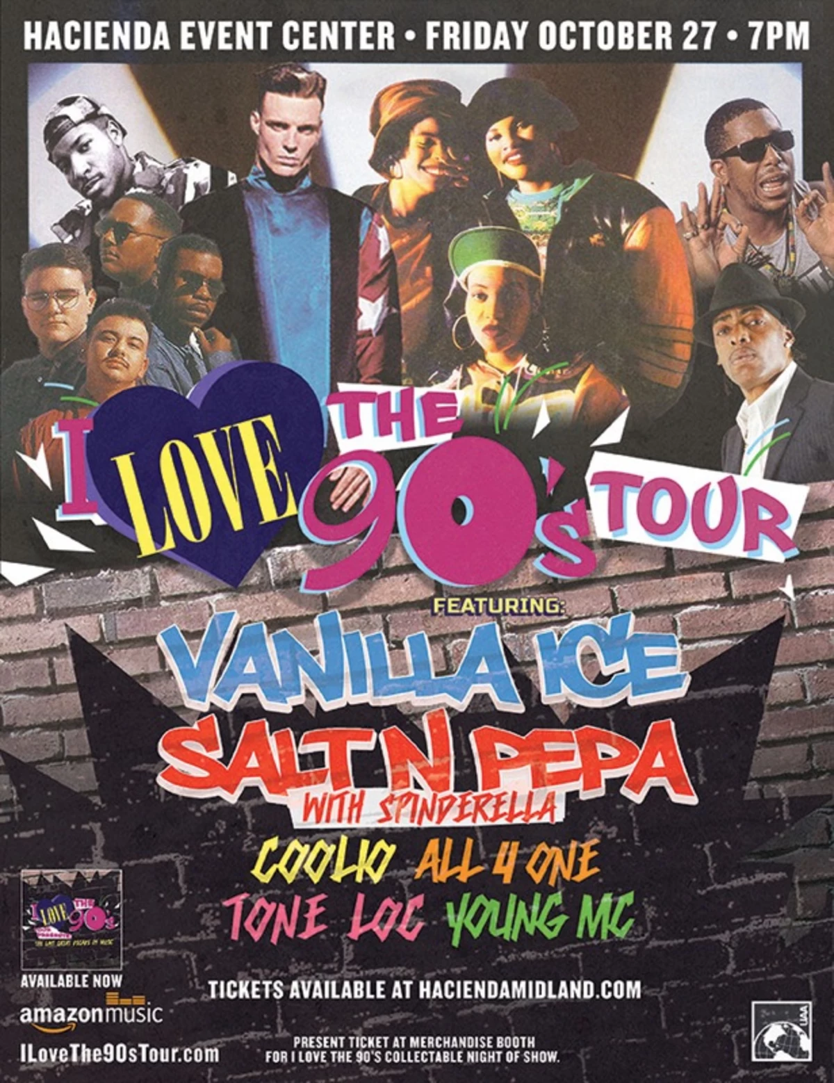 I Love The 90's Tour Coming To The 432 and B93 Has Your Win Em Before
