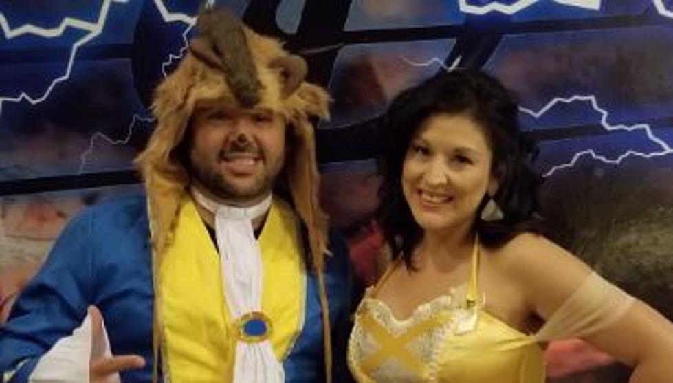Beauty And The Beast In The Morning – Leo and Rebecca’s Halloween Costume