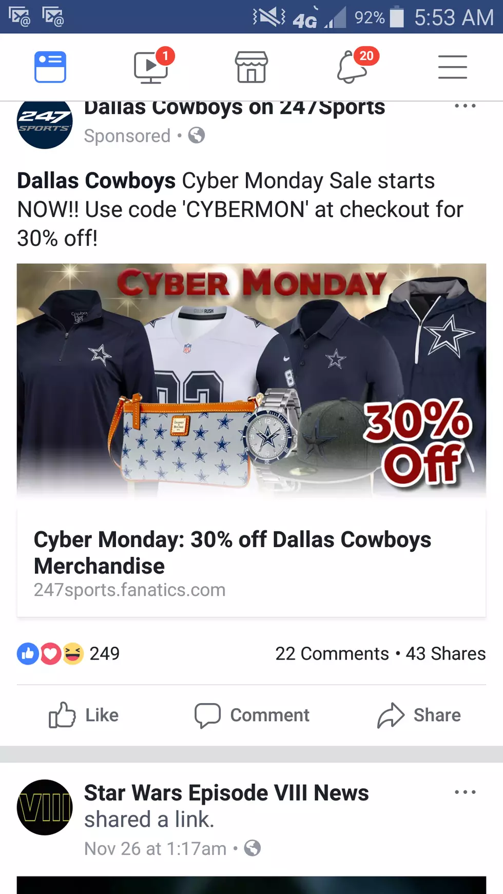 CYBER MONDAY?