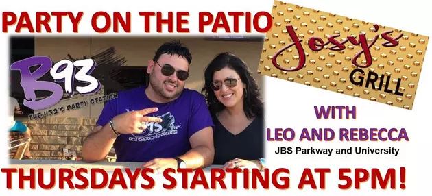 Party On The Patio Tonight With Leo And Rebecca