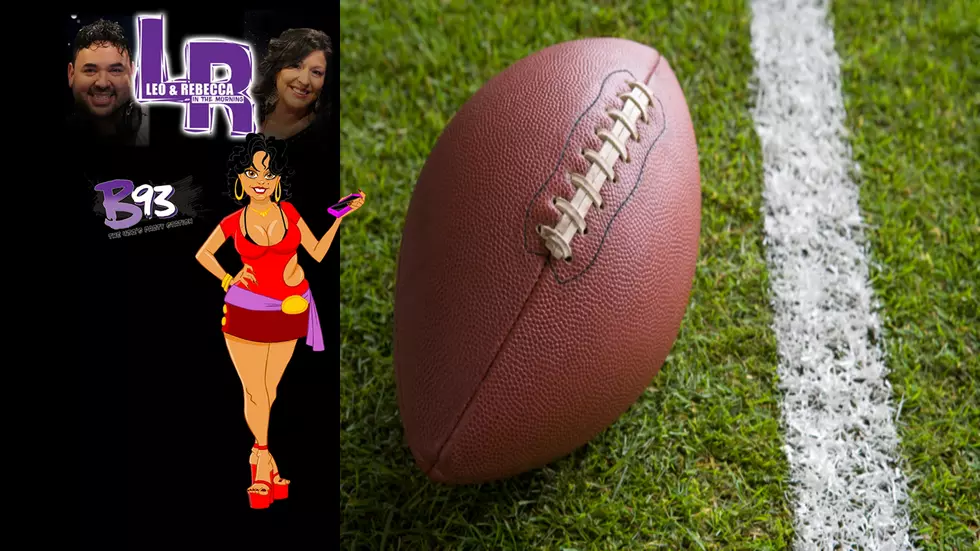 CARMEN GETS MAD AT GUY WHO TACKLED DURING FLAG FOOTBALL – LEO AND REBECCA BUZZ QUESTION