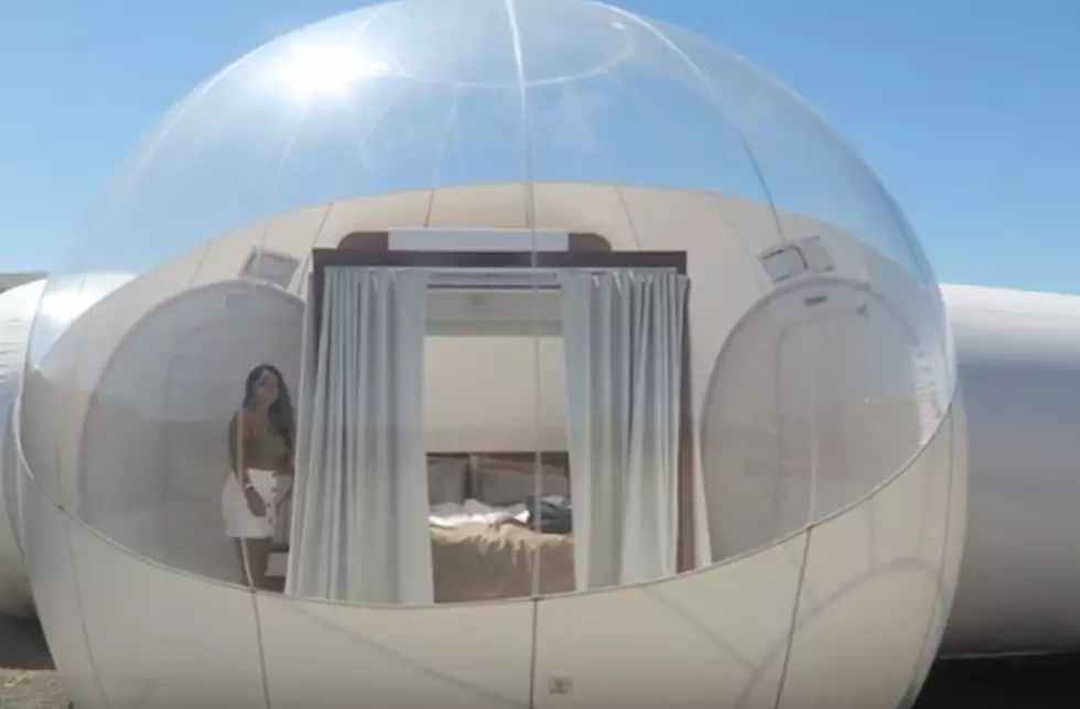 New Bubble Tent Hotel Making Noise In West Texas