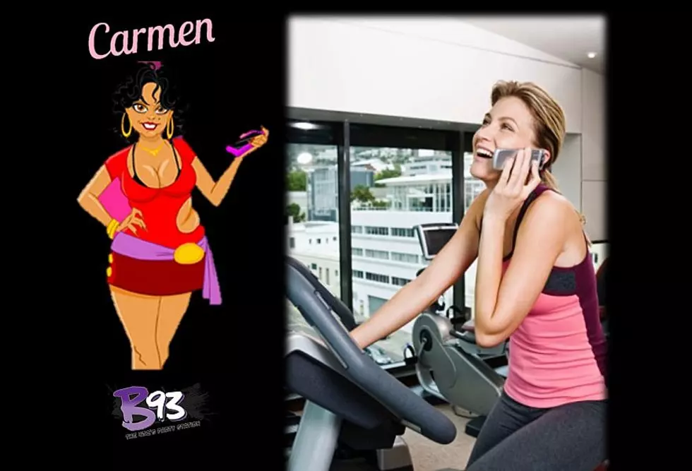 Carmen Tries To Do Job Interview With Lady At The Gym &#8211; Leo and Rebecca In The Morning