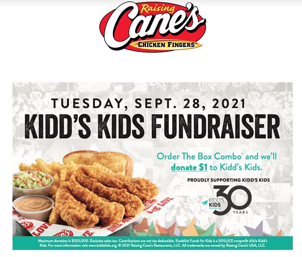 $1 Of Every Box Combo Sold Today At Raising Canes In Midland Goes To Great Cause!