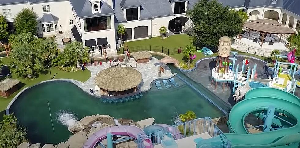 This Insane Extravagant House In Texas Has Its Own Waterpark! Pics & Video!