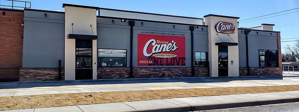 Largest Raising Cane’s In TEXAS Set To Open This Tuesday In Odessa!