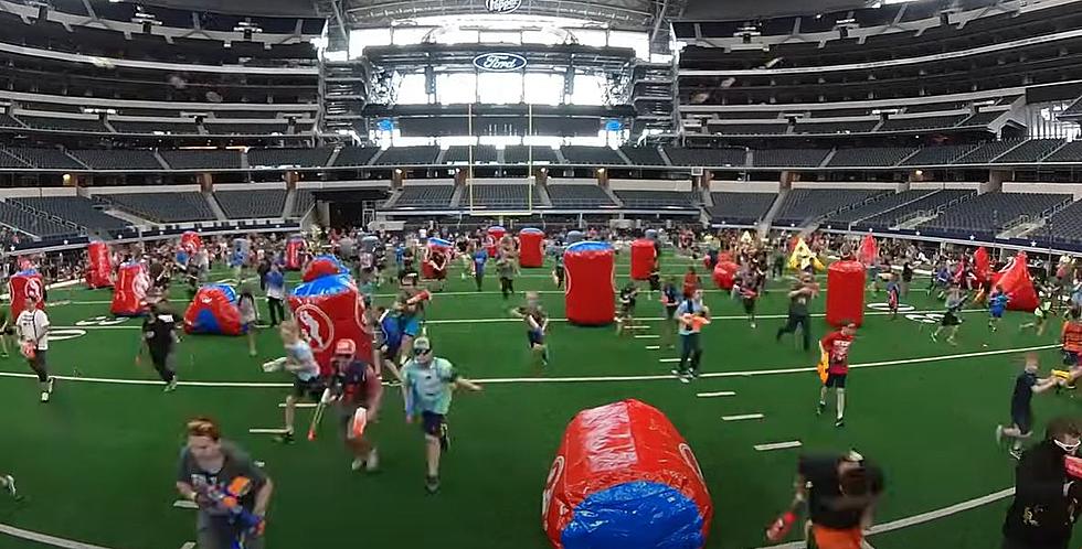 World’s Largest NERF Battle Happens At AT&T Stadium This Summer!