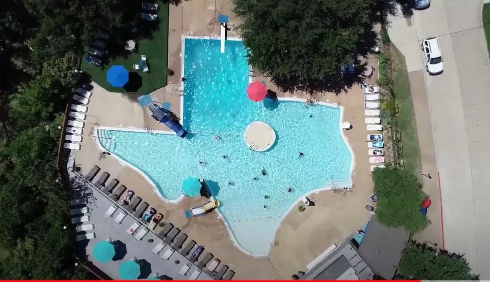 This Summer Jump Into An Awesome Texas Shaped Pool!