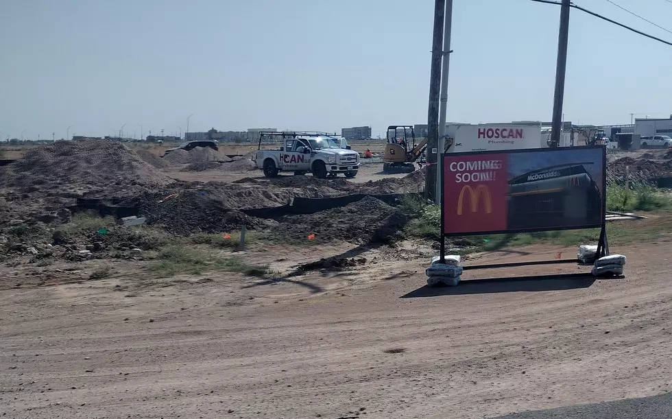 And Another One! 7th Odessa McDonald’s Is Under New Construction in East Odessa!