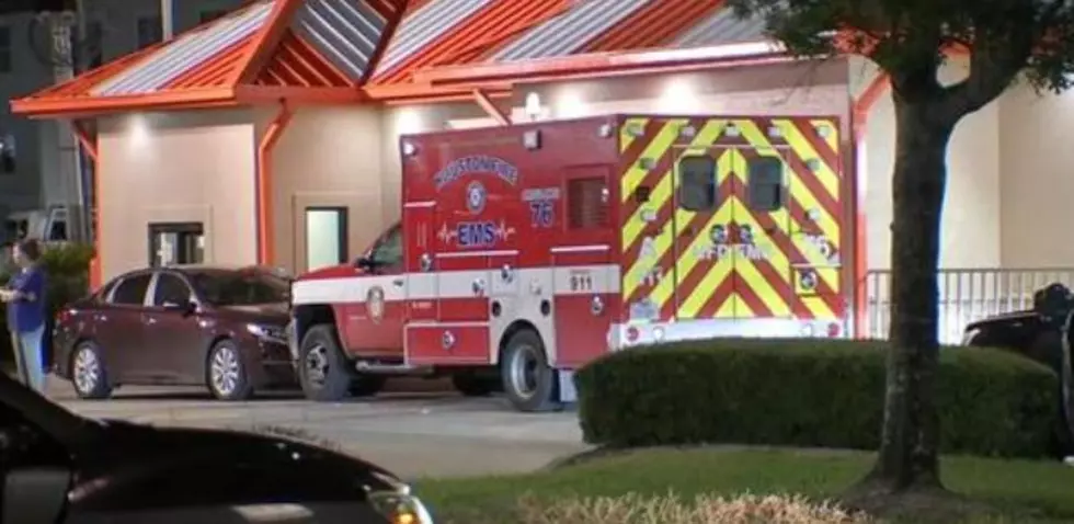 What A Crash! Stolen Ambulance Slams Into Texas Whataburger Drive-Thru!