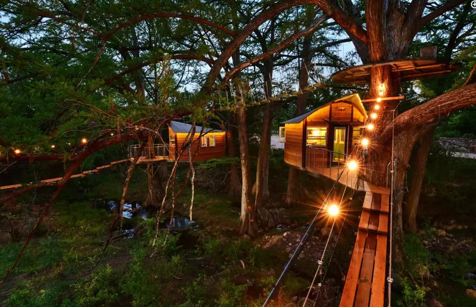 You Can Spend The Night In An Awesome Treehouse In This Texas City!
