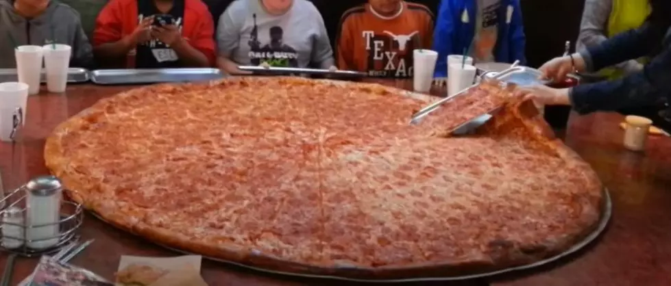 Huge! Is The Largest Pizza In The Lone Star State In This Texas City?
