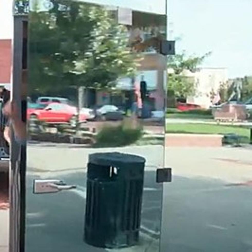 Weird In Texas: A Must See Public Toilet With Mirrors! Would You Try It?