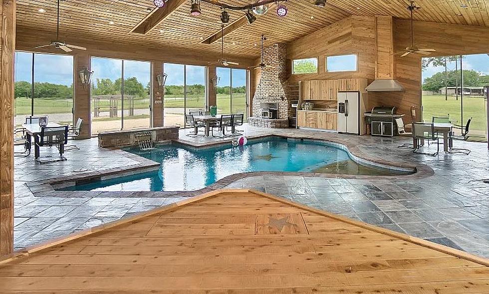 I’ll Take The House With The Indoor Texas Shaped Pool Please! See Awesome Pics!