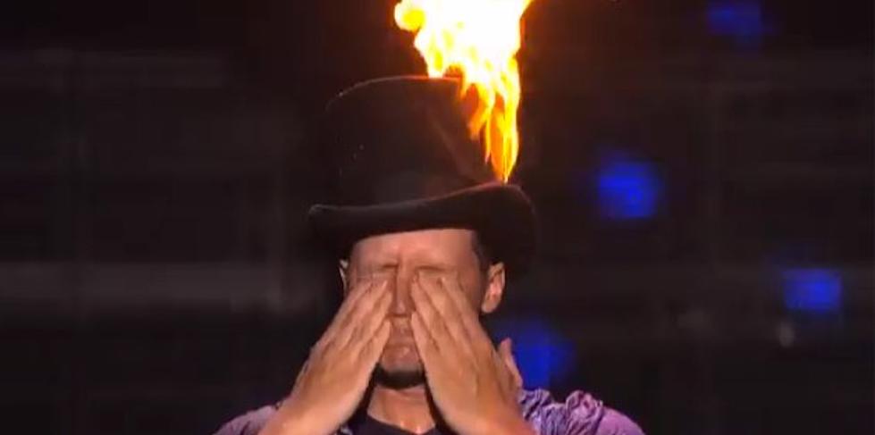 Houlton Man Lights Himself on Fire on TV Show