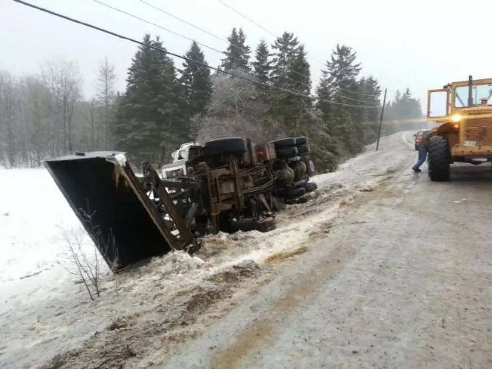 Slick Road Conditions Lead to Accidents in Aroostook County and Western New Brunswick [VIDEO]